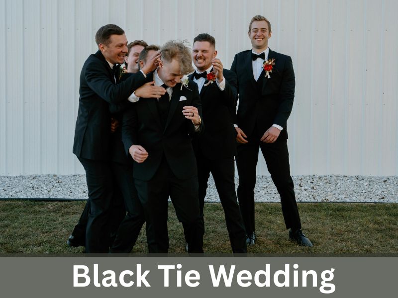 Black Tie Wedding
