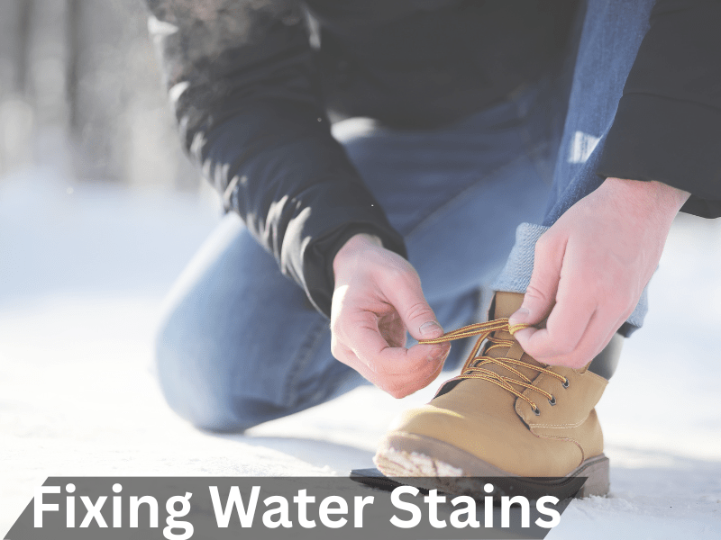 Fixing Water stains