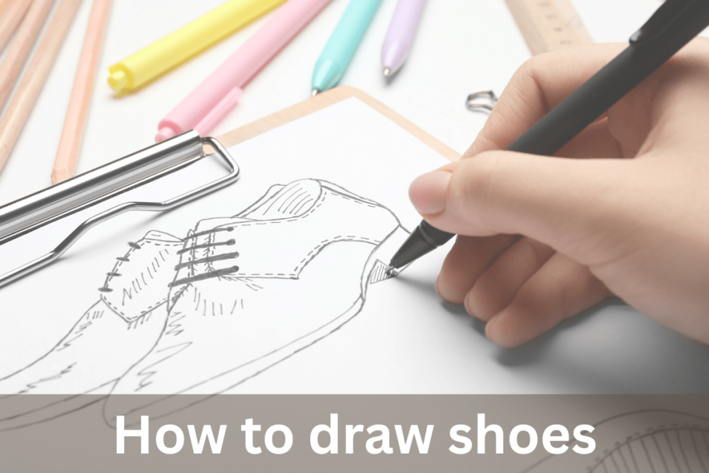 how to draw shoes