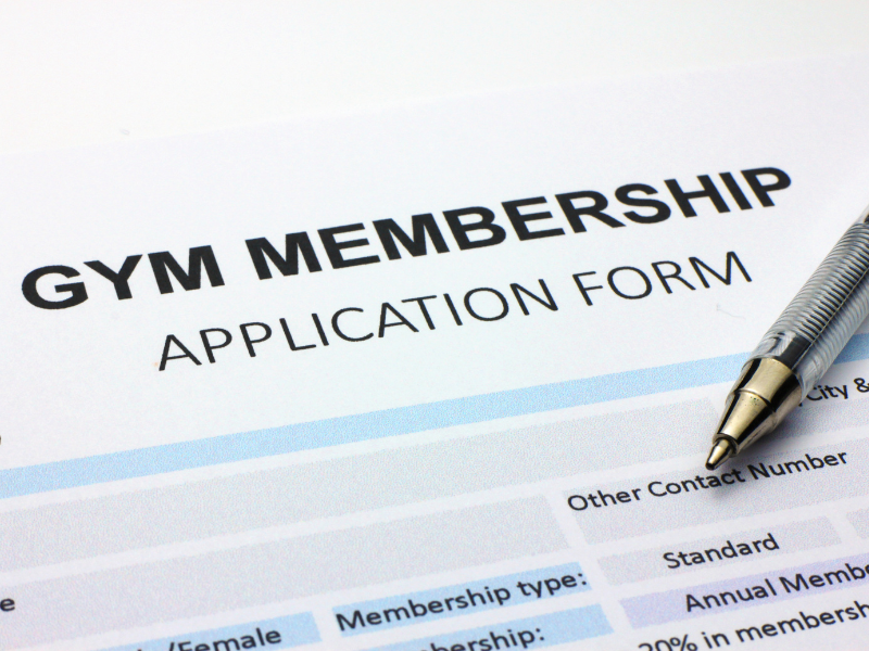 Free Membership at the Gym